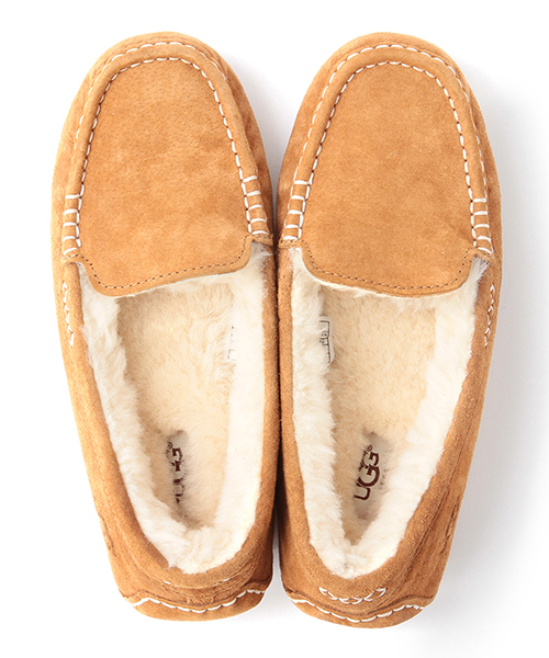 Ray BEAMS（レイビームス）の「UGG Australia / "Ansley" モカシン（モカシン/デッキシューズ・レディース・ワイン/ライトグレー/ライトブラウン・8/6/7/5）」の14枚目の写真