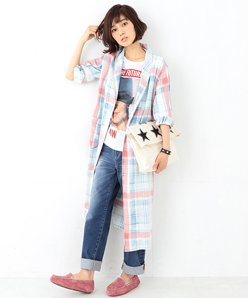 Ray BEAMS（レイビームス）の「UGG Australia / "Ansley" モカシン（モカシン/デッキシューズ・レディース・ワイン/ライトグレー/ライトブラウン・8/6/7/5）」の12枚目の写真