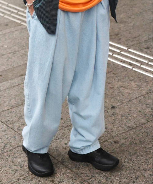 RELAXFIT（リラックスフィット）の「【RELAXFIT / リラックスフィット】BEACHSLACKS BLUE DENIM（デニムパンツ・メンズ・ブルー/ブルー系その他・FREE）」の5枚目の写真