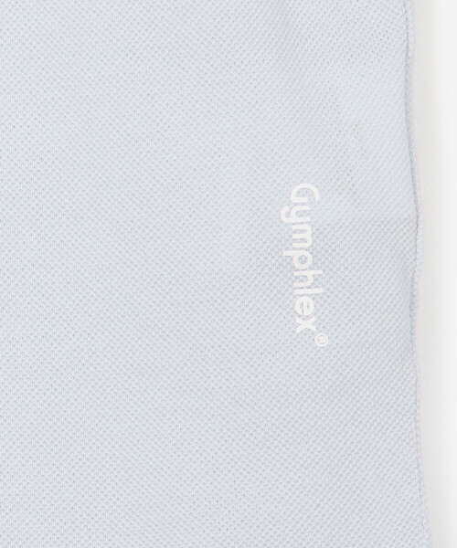 GYMPHLEX（ジムフレックス）の「Gymphlex | 〈別注〉鹿の子 クルーネックTシャツ WOMEN（Tシャツ/カットソー・レディース・レッド/サックスブルー/アイボリー/チャコール・12/14）」の11枚目の写真