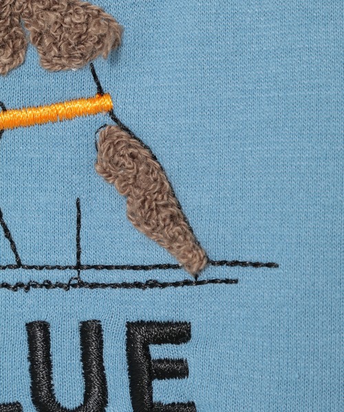 ikka(イッカ)の「カメラマンサガラ刺繍Tシャツ(Tシャツ/カットソー・メンズ・ネイビー/ホワイト/ブルー・S/M/L/XL)」の7枚目の写真