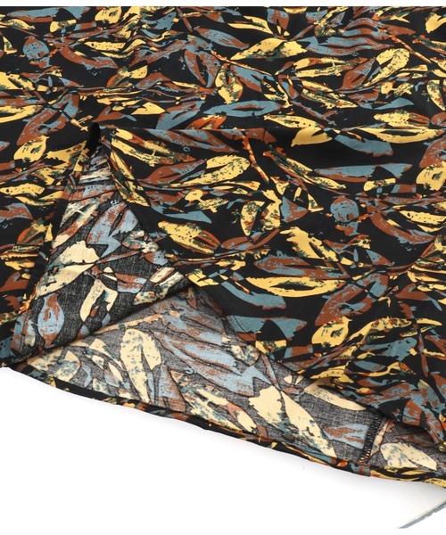 anap mimpi（アナップミンピ）の「2パターンリーフ柄マーメイドスカート 【セットアップ可能】（スカート・レディース・カーキ/ダークグレー・FREE）」の20枚目の写真