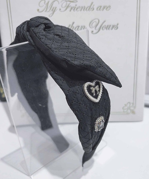 ROJITA（ロジータ）の「BIGリボンキルティングカチューシャ（カチューシャ・レディース・ブラック/ホワイト・FREE）」の16枚目の写真