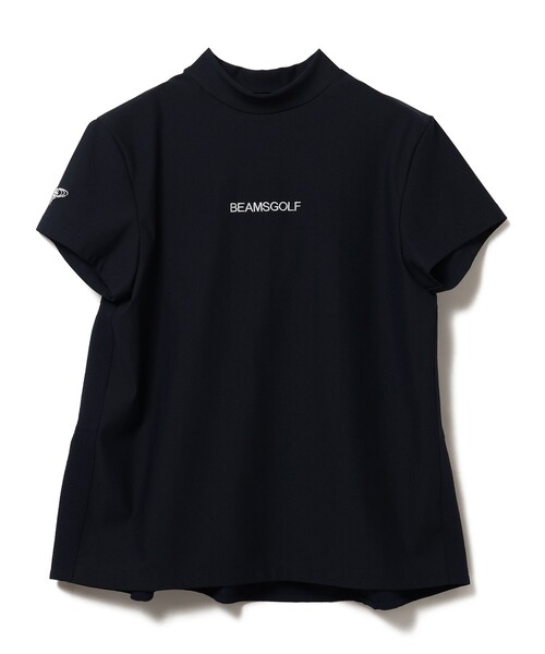 BEAMS GOLF tシャツ ORANGE LABEL / ドットエア（R） モック