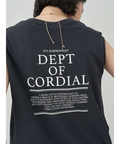 AMERICAN HOLIC(アメリカンホリック)の「ロゴノースリーブカットプルオーバー(Tシャツ/カットソー・レディース・オフホワイト/ネイビー・L/M)」の16枚目の写真