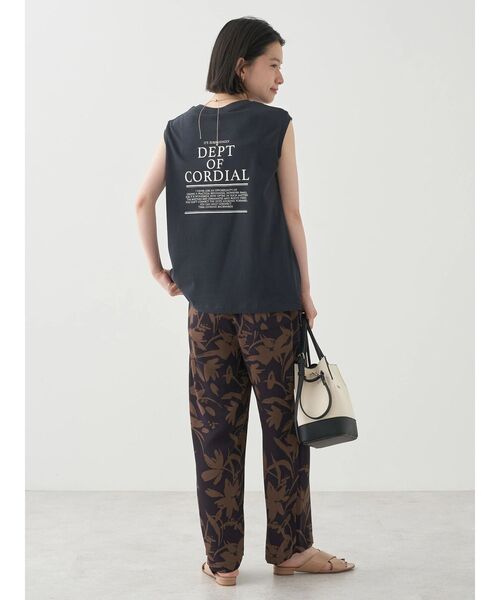 AMERICAN HOLIC(アメリカンホリック)の「ロゴノースリーブカットプルオーバー(Tシャツ/カットソー・レディース・オフホワイト/ネイビー・L/M)」の20枚目の写真