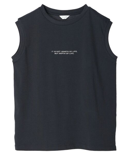 AMERICAN HOLIC(アメリカンホリック)の「ロゴノースリーブカットプルオーバー(Tシャツ/カットソー・レディース・オフホワイト/ネイビー・L/M)」の21枚目の写真