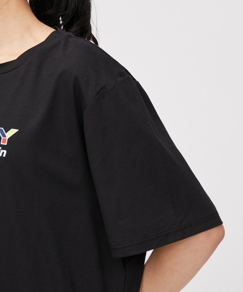 NERGY(ナージー)の「【UV】MONDRIAN ヘムラウンドTシャツ(Tシャツ/カットソー・レディース・ホワイト/ブラック・FREE)」の16枚目の写真