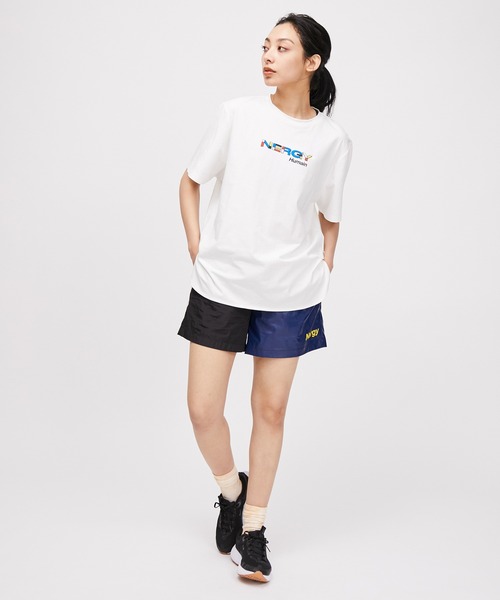 NERGY(ナージー)の「【UV】MONDRIAN ヘムラウンドTシャツ(Tシャツ/カットソー・レディース・ホワイト/ブラック・FREE)」の14枚目の写真