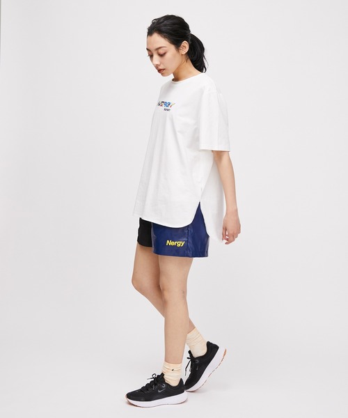 NERGY(ナージー)の「【UV】MONDRIAN ヘムラウンドTシャツ(Tシャツ/カットソー・レディース・ホワイト/ブラック・FREE)」の7枚目の写真
