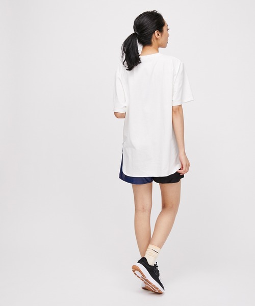 NERGY(ナージー)の「【UV】MONDRIAN ヘムラウンドTシャツ(Tシャツ/カットソー・レディース・ホワイト/ブラック・FREE)」の19枚目の写真