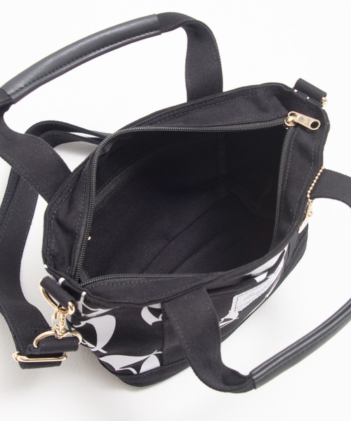 Arnold Palmer(アーノルドパーマー)の「アンブレラパターン キャンバス シェア トート スモール(トートバッグ・レディース・ブラック/ライトブルー/グレイッシュベージュ/インディゴブルー・F)」の15枚目の写真