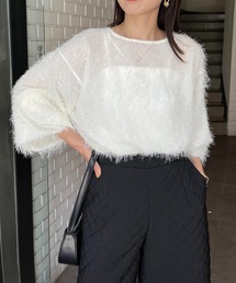 CAPRICIEUX LE'MAGE | フェザープルオーバー(シャツ/ブラウス)