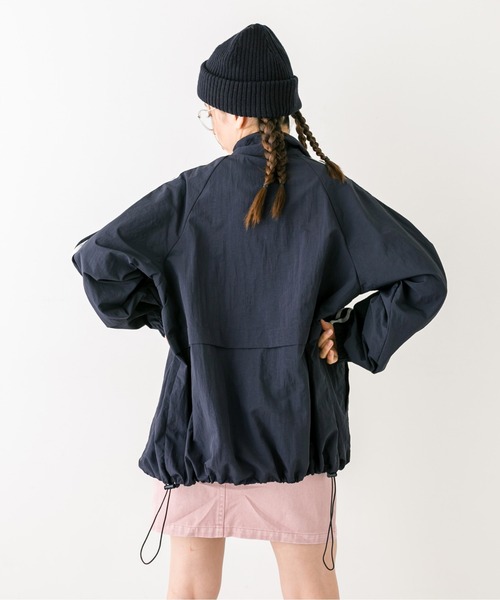 OLIVE des OLIVE（オリーブデオリーブ）の「ラインスリーブシャカシャカブルゾン　1032070070（ブルゾン・レディース・オフホワイト/ネイビー・FREE）」の22枚目の写真