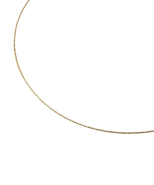 CENE(セネ)の「【CENE】セネ/0.6mmチェーンネックレス/45cm(ネックレス・レディース・ゴールド/シルバー/ピンクゴールド・FREE)」の15枚目の写真