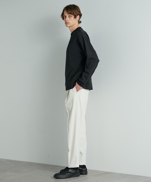 UNITED TOKYO（ユナイテッドトウキョウ）の「60/2 スーピマコットンチノパンツ（チノパンツ・メンズ・ダークグレー/ブラウン/オフホワイト・1/2）」の5枚目の写真