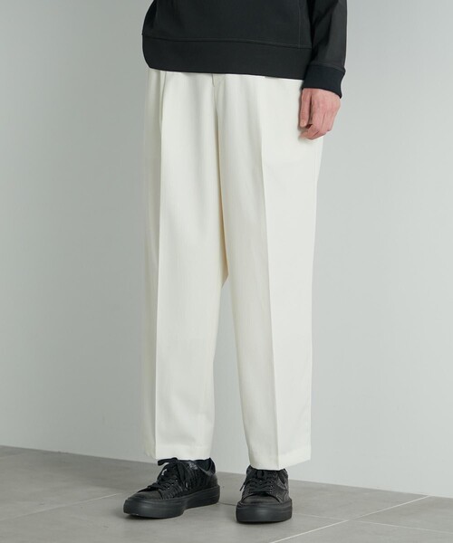 UNITED TOKYO（ユナイテッドトウキョウ）の「60/2 スーピマコットンチノパンツ（チノパンツ・メンズ・ダークグレー/ブラウン/オフホワイト・1/2）」の8枚目の写真