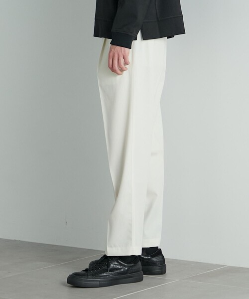 UNITED TOKYO（ユナイテッドトウキョウ）の「60/2 スーピマコットンチノパンツ（チノパンツ・メンズ・ダークグレー/ブラウン/オフホワイト・1/2）」の9枚目の写真