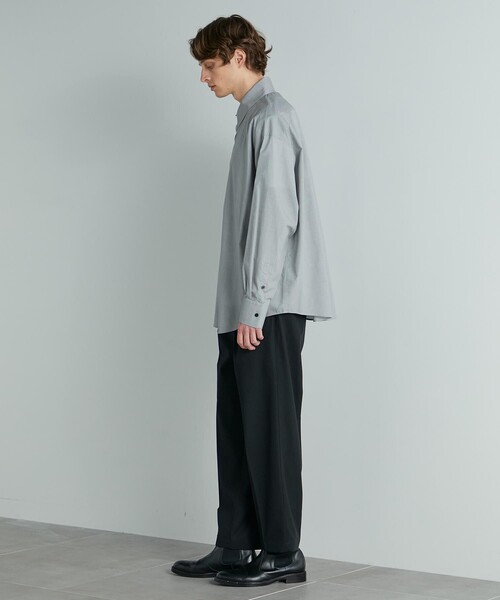 UNITED TOKYO（ユナイテッドトウキョウ）の「60/2 スーピマコットンチノパンツ（チノパンツ・メンズ・ダークグレー/ブラウン/オフホワイト・1/2）」の20枚目の写真