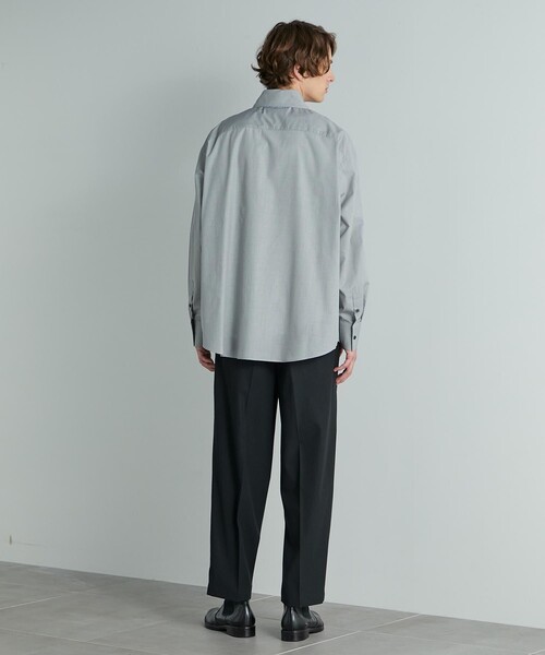 UNITED TOKYO（ユナイテッドトウキョウ）の「60/2 スーピマコットンチノパンツ（チノパンツ・メンズ・ダークグレー/ブラウン/オフホワイト・1/2）」の21枚目の写真