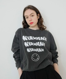 ☆【GOOD ROCK SPEED/グッドロックスピード】NIRVANA LONGSLEEVE TEE 23NVN015W