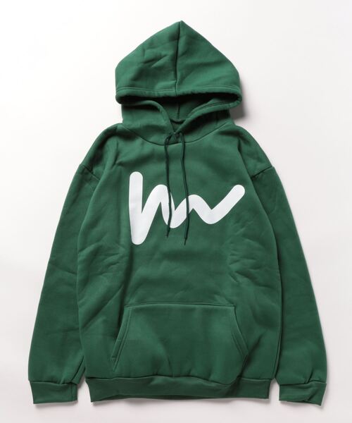 Burner（バーナー）の「【OKUOKU Recommend Select】前面プリント パーカー oku-parker-691956052680-21 U（パーカー・メンズ・ブラック/ネイビー/グレー/グリーン・M/L/XL）」の2枚目の写真