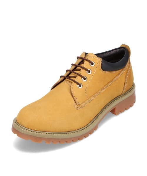 CEDAR CREST(セダークレスト )の「【CEDAR CREST】レザーカジュアルレースアップシューズ(スニーカー・メンズ・イエロー/ブラック・25.5cm/25.0cm/26.0cm/26.5cm/27.0cm)」の12枚目の写真