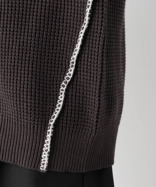 RAGEBLUE（レイジブルー）の「ハンドステッチ/ニットカーディガン（カーディガン/ボレロ・メンズ・イエロー/グリーン/スミクロ・MEDIUM/LARGE）」の12枚目の写真