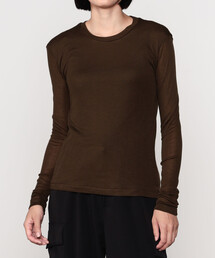 Morris & Sons | MORRIS & SONS | モダールシルク長袖カットソー WOMEN(Tシャツ/カットソー)