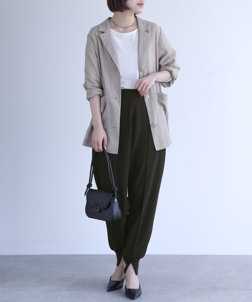 裾スリットジョガーパンツ』（その他パンツ）｜n'OrLABEL