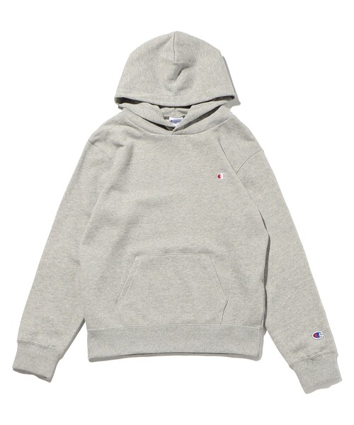 FREAK'S STORE（フリークスストア）の「限定展開 champion/チャンピオン KIDS HOODED SWEATSHIRT / キッズ フーデッドスウェットシャツ / CK-Y101（パーカー・キッズ・オフホワイト/グレー/ネイビー/ブラック・150/140/130/100/110/120）」の4枚目の写真