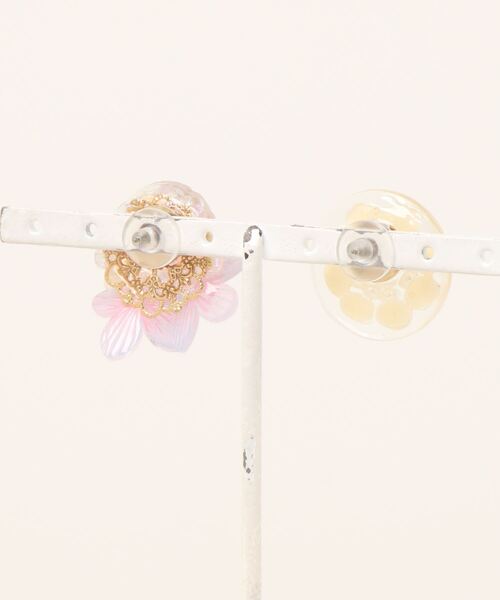 tone（トーン）の「【shinkainokakera】Bijou  Button(MA)（ピアス（両耳用）・レディース・クリア・FREE）」の6枚目の写真