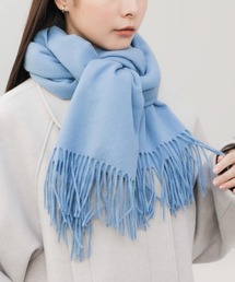 ムジシンプルカラーマフラー