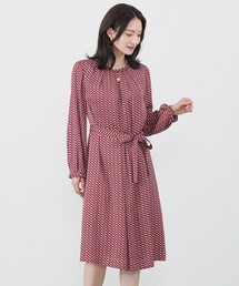 AMACA×Athena New York 40 トリアセテートリネリードレス
