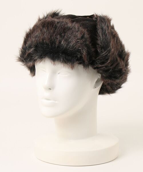 チャイハネ(チャイハネ)の「【チャイハネ】ボルファフライトキャップ(キャップ・レディース・ブラウン/ホワイト/ブラック・FREE)」の7枚目の写真