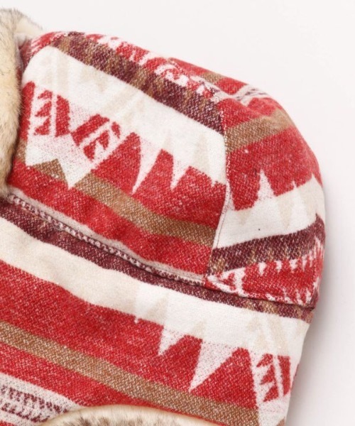 チャイハネ(チャイハネ)の「【チャイハネ】ボルファフライトキャップ(キャップ・レディース・ブラウン/ホワイト/ブラック・FREE)」の13枚目の写真