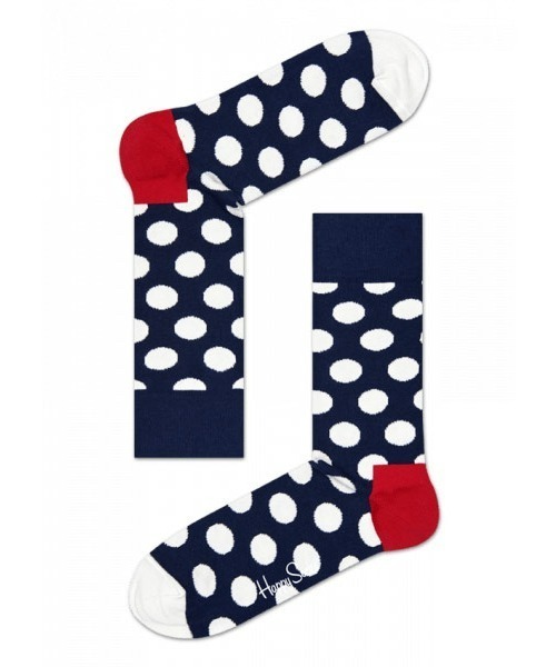 Happy Socks(ハッピーソックス)の「Happy Socks BIG DOT クルーソックス 10201101(ソックス/靴下・レディース・ブラック/ネイビー・M/XL/L)」の12枚目の写真