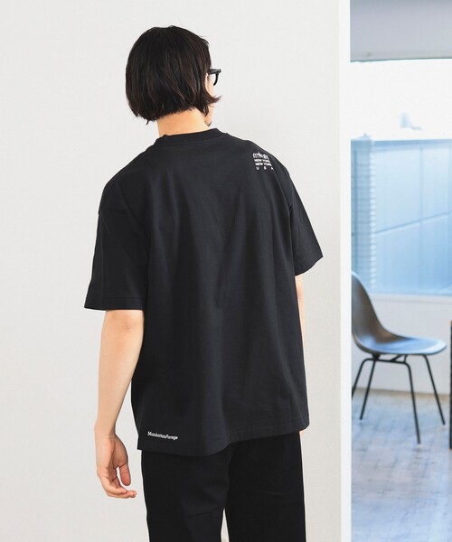 Manhattan Portage(マンハッタンポーテージ)の「Manhattan Portage / プリント ロゴ Tシャツ(Tシャツ/カットソー・メンズ・ホワイト/ブラック・LARGE/MEDIUM/X-LARGE/SMALL)」の1枚目の写真