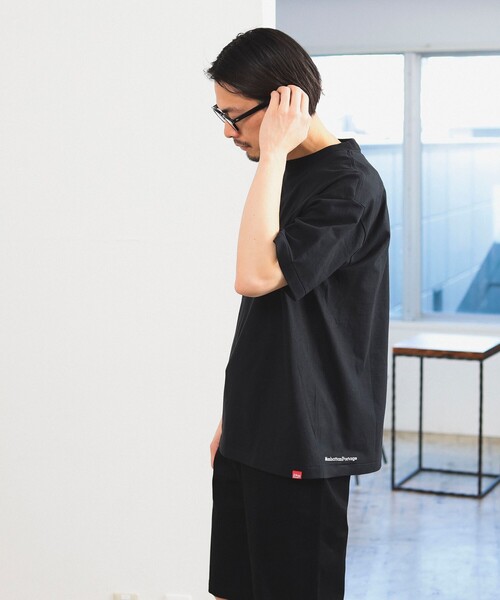 Manhattan Portage(マンハッタンポーテージ)の「Manhattan Portage / プリント ロゴ Tシャツ(Tシャツ/カットソー・メンズ・ホワイト/ブラック・LARGE/MEDIUM/X-LARGE/SMALL)」の10枚目の写真