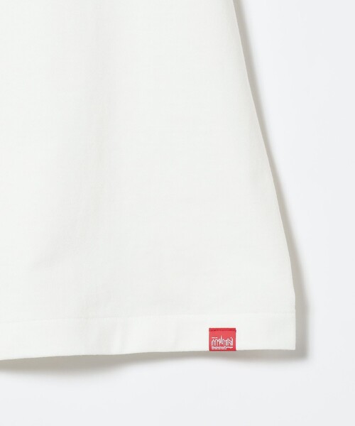 Manhattan Portage(マンハッタンポーテージ)の「Manhattan Portage / プリント ロゴ Tシャツ(Tシャツ/カットソー・メンズ・ホワイト/ブラック・LARGE/MEDIUM/X-LARGE/SMALL)」の13枚目の写真