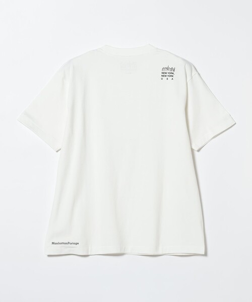 Manhattan Portage(マンハッタンポーテージ)の「Manhattan Portage / プリント ロゴ Tシャツ(Tシャツ/カットソー・メンズ・ホワイト/ブラック・LARGE/MEDIUM/X-LARGE/SMALL)」の14枚目の写真