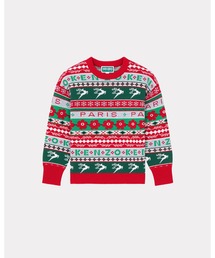 KENZO（ケンゾー）の「'Festive' ジャカード ニット セーター（その他トップス・キッズ）」