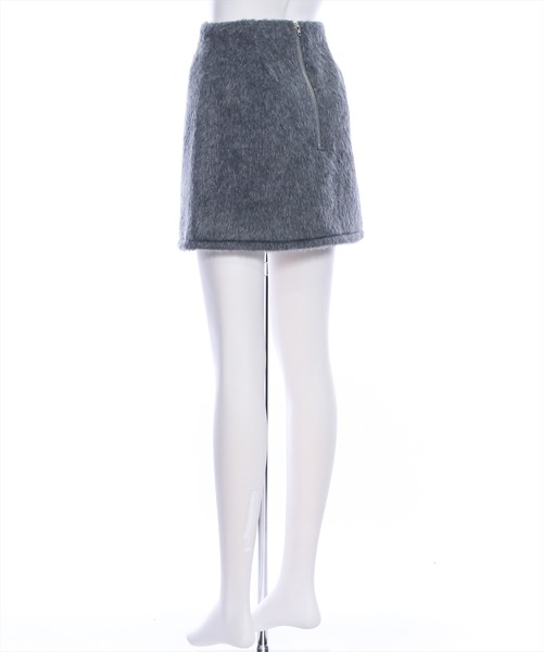 clear（クリア）の「インパン付シャギータイトスカート（スカート・レディース・グレー/アイボリー/グリーン・M/S）」の6枚目の写真