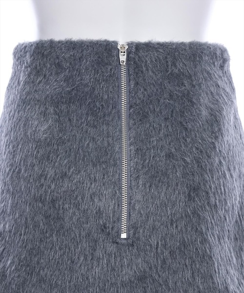 clear（クリア）の「インパン付シャギータイトスカート（スカート・レディース・グレー/アイボリー/グリーン・M/S）」の10枚目の写真