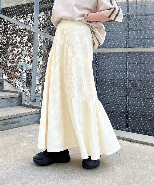 PAGEBOY（ページボーイ）の「ジャガードフレアスカート