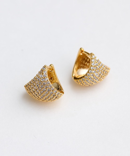 Whim Gazette（ウィムガゼット）の「【THE PAUSE】クリスタルピアス（ピアス（両耳用）・レディース・シルバー/ゴールド・FREE）」の10枚目の写真