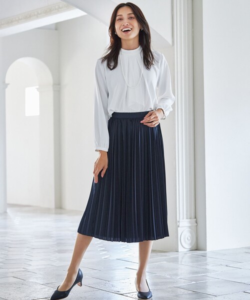 セール】【ウエストゴム】プリーツスカート（スカート）｜ANY（エニィ