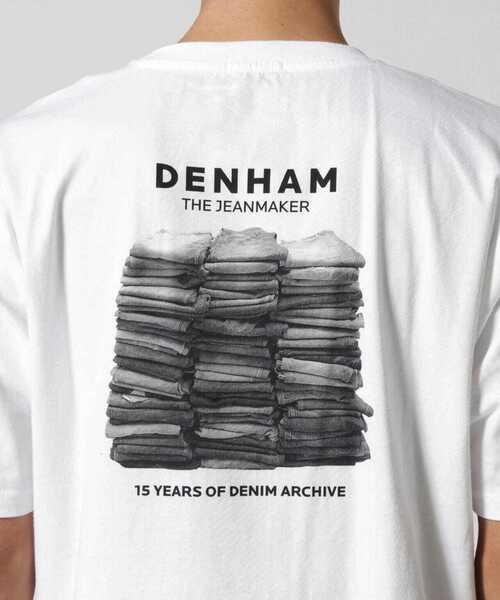 RAWLIFE（ロウライフ）の「DENHAM/デンハム/LIBRARY REG TEECJ/01231052061（Tシャツ/カットソー・メンズ・ホワイト・L/M/S）」の8枚目の写真