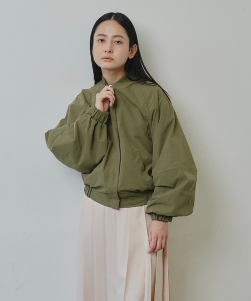 Libra Cue(リブラ キュー)の「MA-1ブルゾン(MA-1・レディース・ブラック/カーキ・FREE)」の20枚目の写真