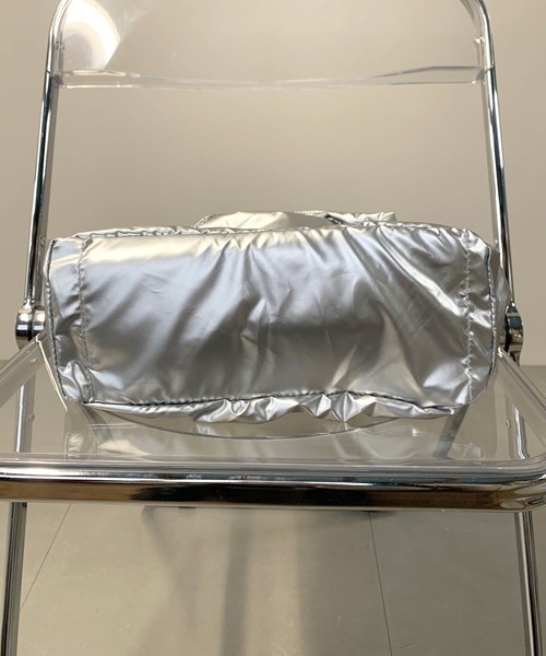 non-hedge（ノンヘッジ）の「ドローコードポケリュックサック（バックパック/リュック・レディース・ブラック/シルバー・FREE）」の15枚目の写真